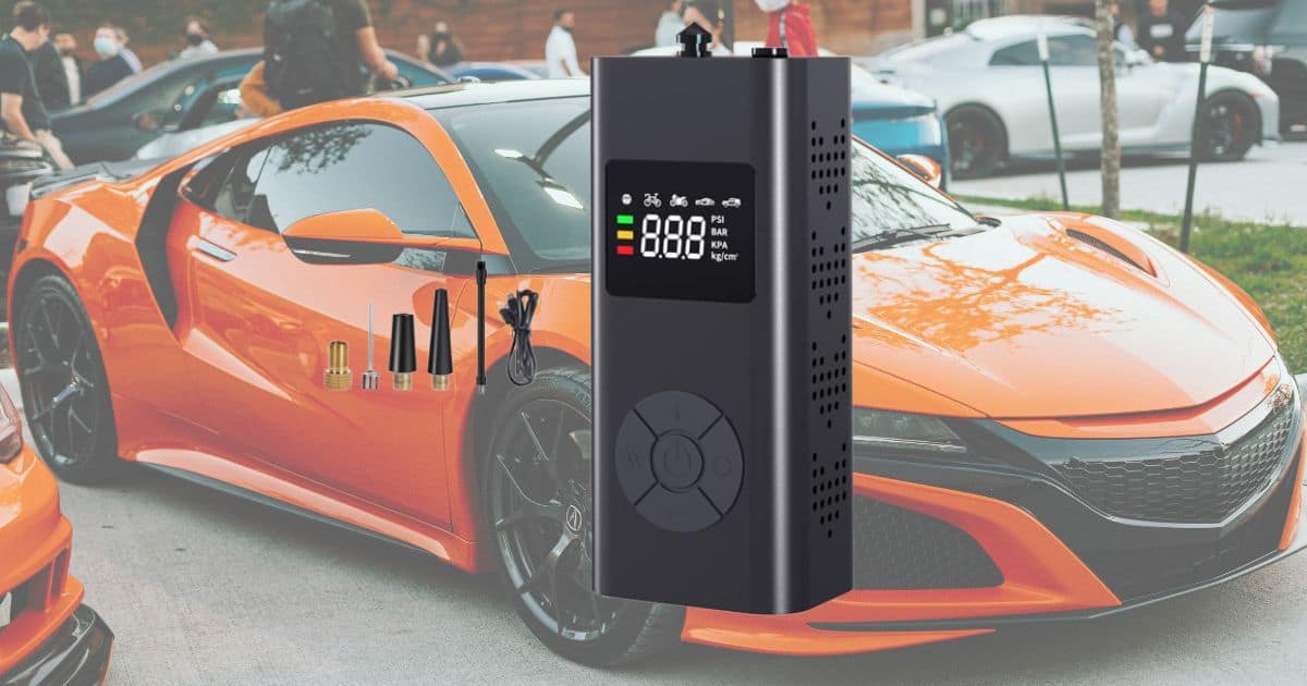 Compressore per auto, sconto del 50% su Amazon, il prezzo è ASSURDO
