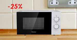 Forno microonde HiSense al prezzo più BASSO di SEMPRE su Amazon (-25%)