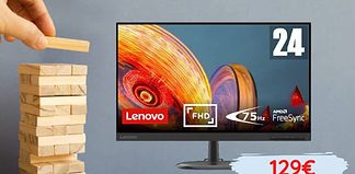 Monitor Lenovo a 129€, promo BOMBA su Amazon