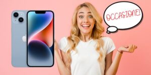 Apple iPhone 14 con sconto FOLLE solo oggi (-130€)