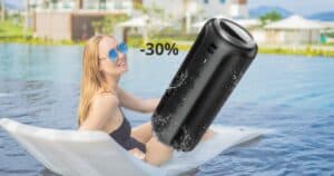 Speaker portatile a 34€, è bluetooth ed impermeabile, occasione UNICA