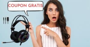 Cuffie gaming con COUPON a prezzo RIDICOLO (-55%)