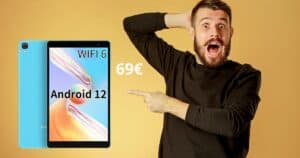 Solo 69€ per il tablet con Android 12 su Amazon, ecco il LINK