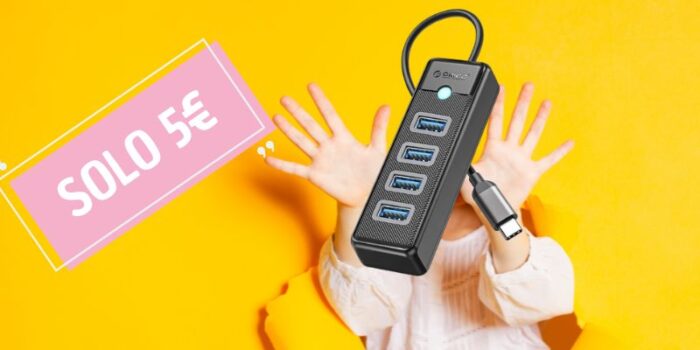 HUB USB costa solo 5€, Amazon fa impazzire gli utenti