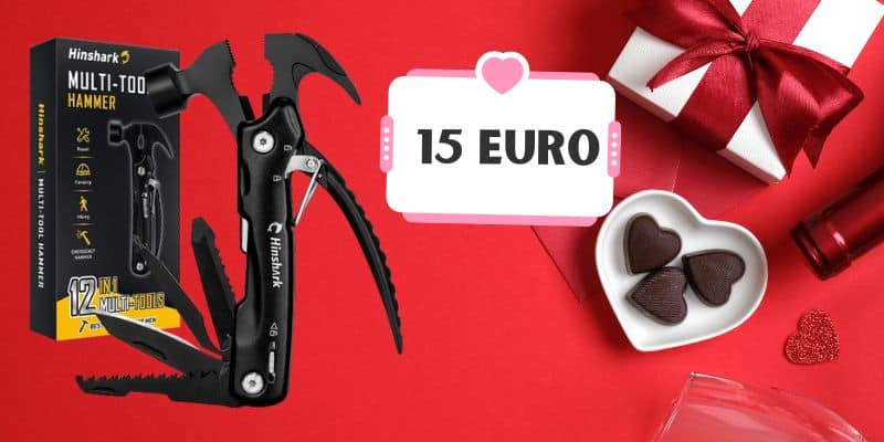 Regalo per LUI per San Valentino, GADGET multiuso a 15€ con COUPON