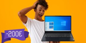 Noteook Lenovo con 200€ di sconto, oggi risparmio SHOCK su Amazon