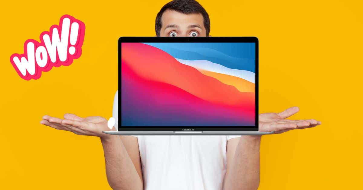 Apple MacBook Air in offerta WOW, laptop perfetto a meno di 1000€