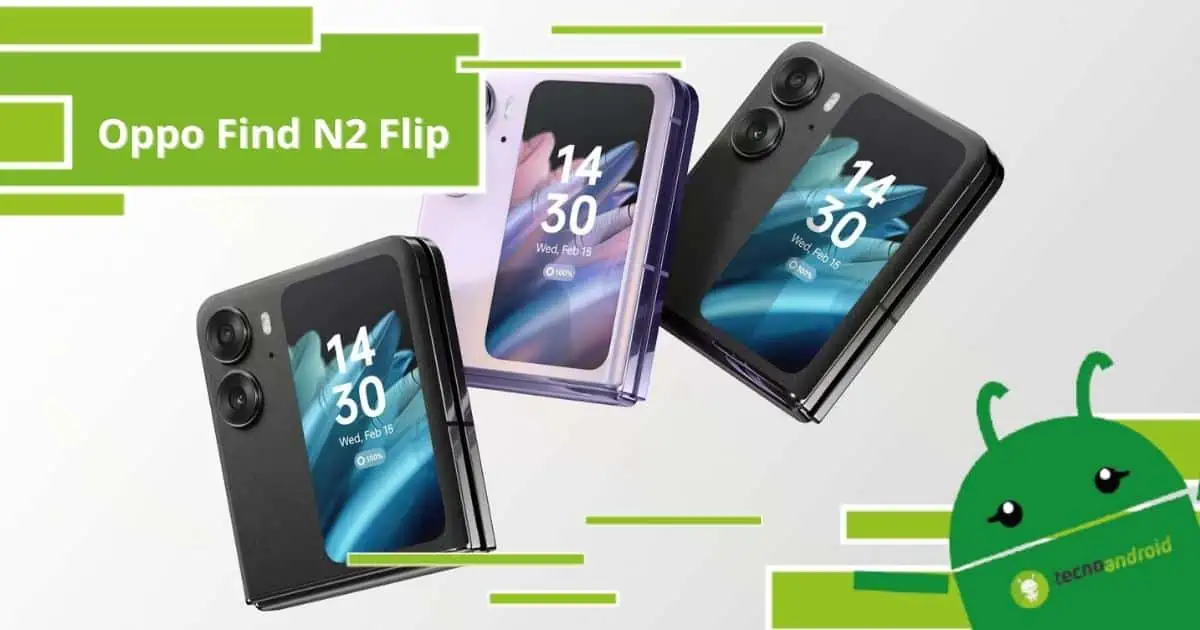 Oppo Find N2 Flip, è il più grande tra i pieghevoli e sta arrivando in Italia