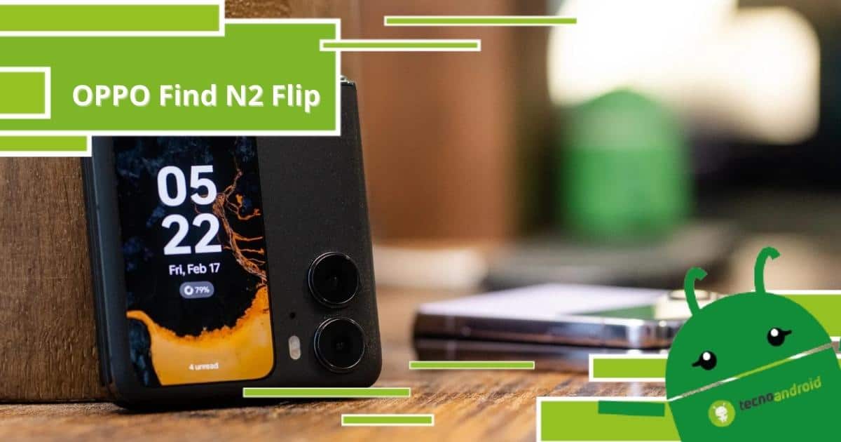 OPPO Find N2 Flip, uno dei pochi pieghevoli con supporto software di lunga durata
