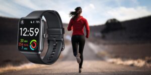 Smartwatch con CARDIOFREQUENZIMETRO, spO2 e molto altro a 26 euro