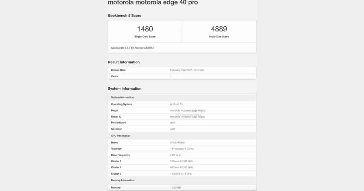 Motorola Edge 40 Pro