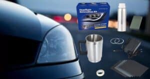 FARI auto come nuovi, il KIT che rimuove il giallo costa 27 euro con codice sconto