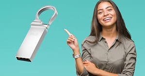 Pen drive da 64GB in METALLO a soli 5 euro su Amazon OGGI