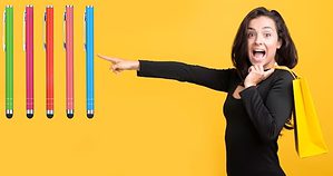 Penne da usare anche con TABLET e smartphone, 5 pezzi a 4,99 euro