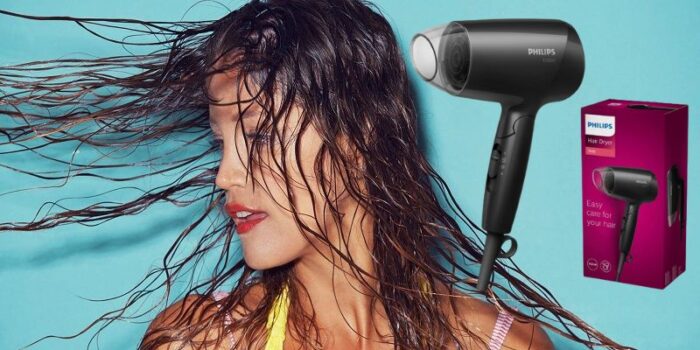 Asciugacapelli COMPATTO Philips quasi a metà prezzo, costa 9 euro