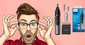 Rasoio Philips per naso, orecchie e sopracciglia su Amazon a soli 11 euro
