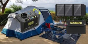 Stazione elettrica portatile con pannello SOLARE per energia gratis a 190 euro con COUPON