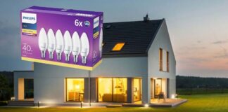 Philips, 6 LAMPADINE LED in offerta al 36% solo oggi su Amazon