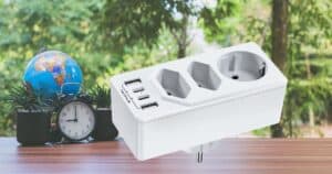 Presa MULTIPLA salvaspazio con USB A e C per alimentare tutti i dispositivi