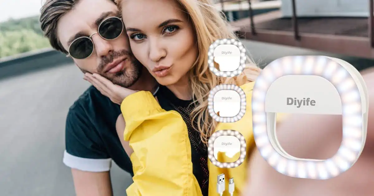 Selfie più LUMINOSI con la ring light con 60 LED su Amazon in super sconto