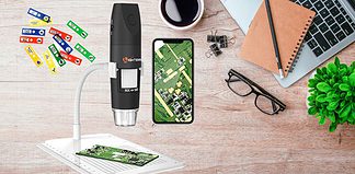 Amazon, offerto a 17 euro il microscopio DIGITALE wireless con fotocamera FHD