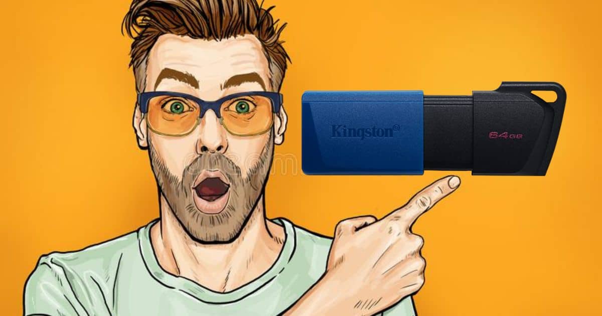 Chiavetta USB 3.2 Kingston DataTraveler Eodia a soli 6 euro con 64GB