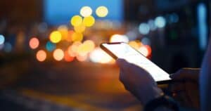 Smartphone using