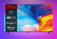 Smart TV LCD da 50 pollici a soli 319€, il PREZZO è MAGNIFICO su Amazon
