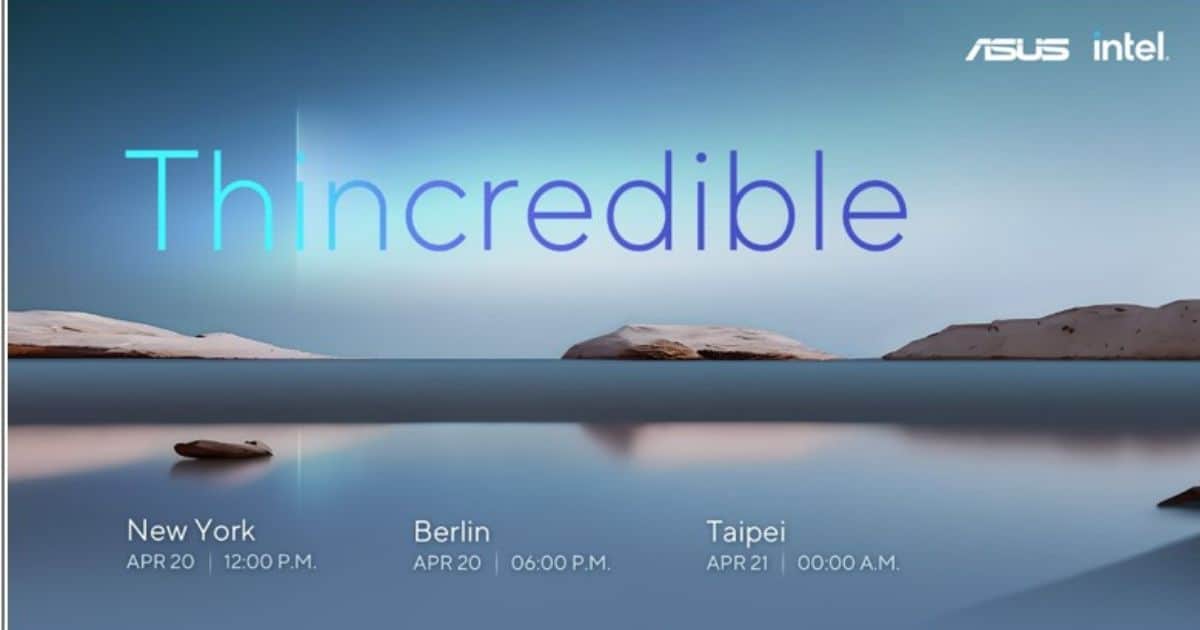 Asus annuncia Thincredible, un evento con tanti laptop in arrivo