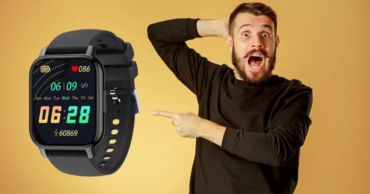 Soli 39€ per lo smartwatch a PREZZO BOMBA, su Amazon costa pochissimo