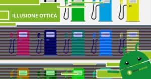 Illusione Ottica, quella dei colori delle pompe di benzina è geniale