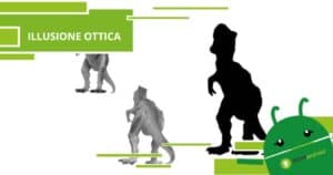 Illusione Ottica, impazzirai cercando di capire la posizione di questo dinosauro