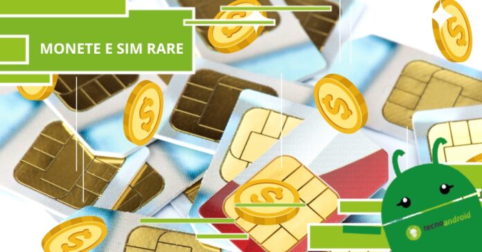 Monete e SIM rare, questi pezzi unici vi faranno guadagnare più di 10mila euro