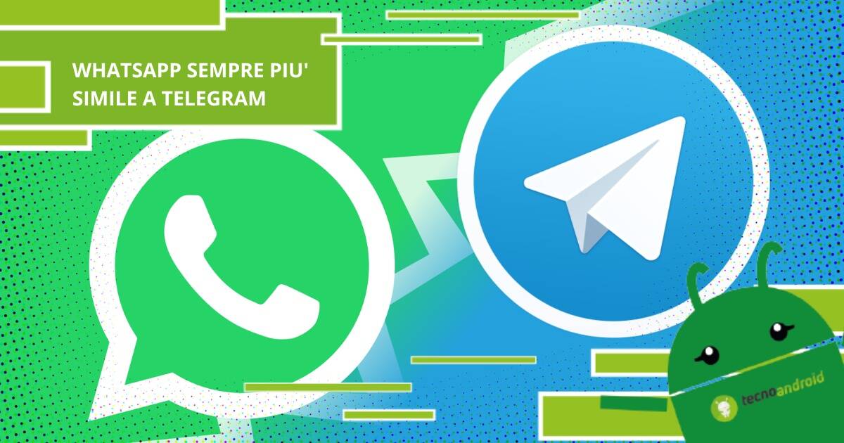 Whatsapp, l’app di messaggistica sta diventando la sosia di Telegram