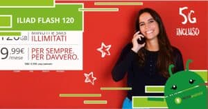 Iliad Flash 120, costa meno di 10 euro ed altro non è che la promo del momento