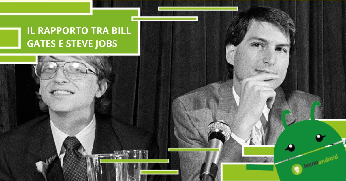 Bill Gates e Steve Jobs, una storia di amore e odio come quella dei film