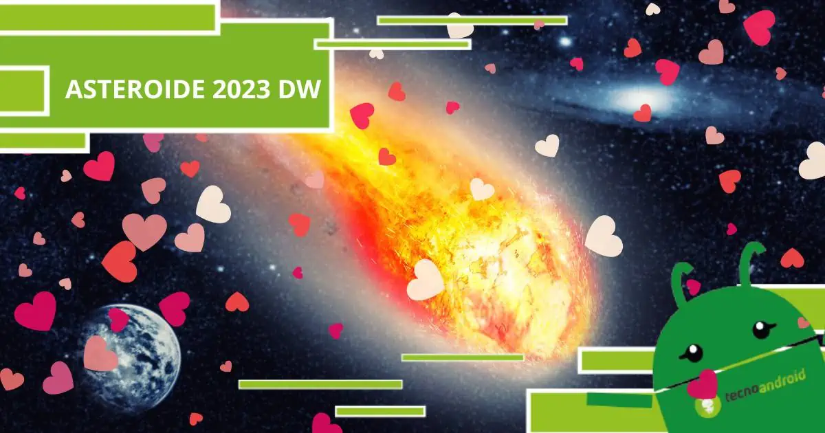 Asteroide 2023 DW, il San Valentino del 2046 sarà diverso da tutti gli altri