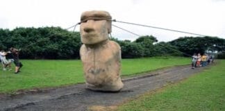 E’ apparsa una nuova statua sull’Isola di Pasqua