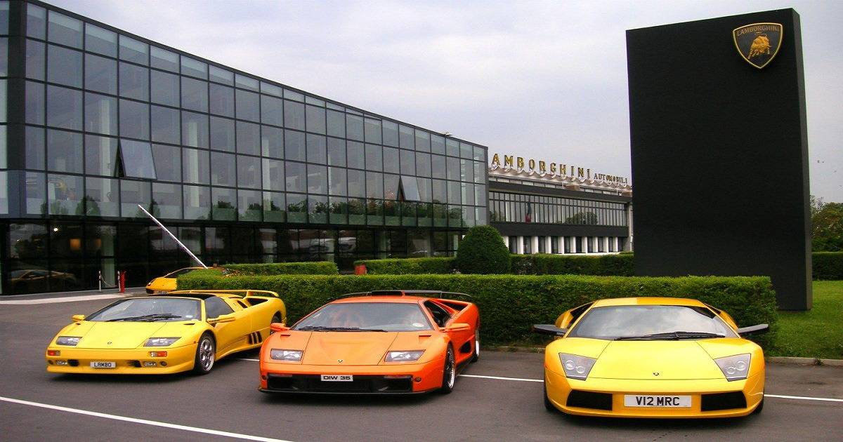 Automobili Lamborghini, lo stabilimento di Sant’Agata Bolognese compie 60 anni