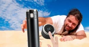 Borraccia con DISPLAY per la temperatura dell'acqua, solo 12 euro con COUPON