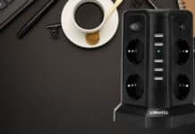 Multipresa VERTICALE con 8 PRESE e 5 porte USB a 30 euro, comprala su Amazon