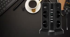Multipresa VERTICALE con 8 PRESE e 5 porte USB a 30 euro, comprala su Amazon