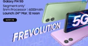 Samsung Galaxy F14 conferme