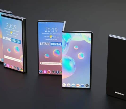 Samsung, foldable, smartphone pieghevole