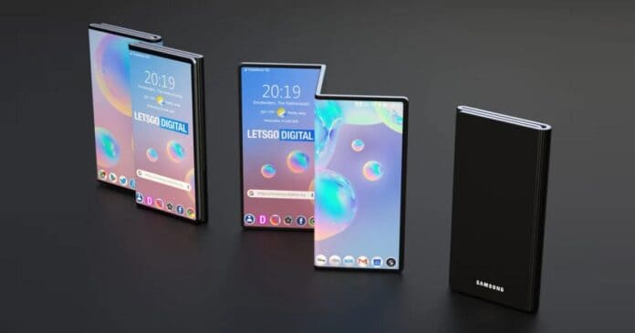 Samsung, foldable, smartphone pieghevole