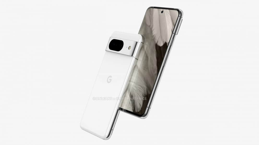 Renders di Google Pixel 8.