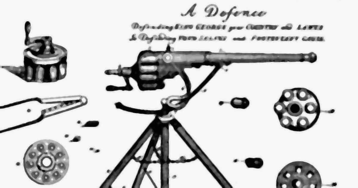 Un’antica mitragliatrice del 1718
