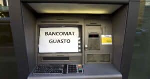 bancomat guasto