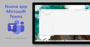 della nuova app Teams
