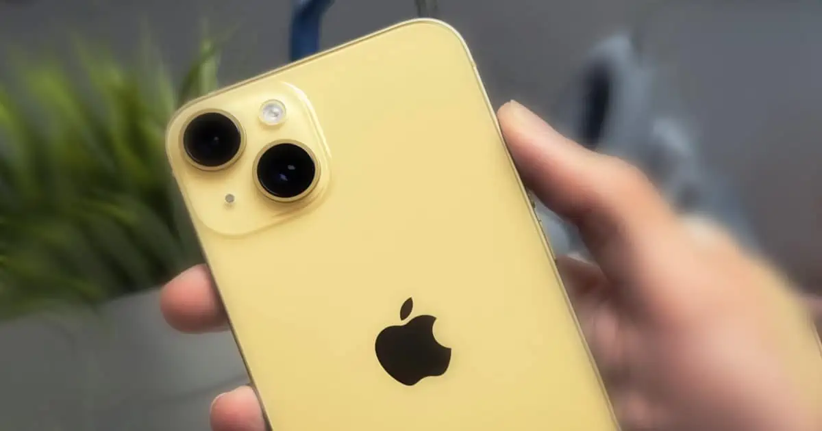 iPhone color giallo limone